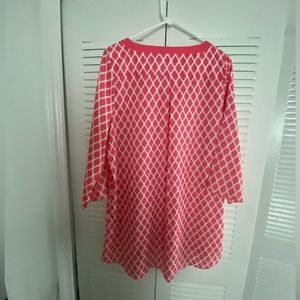 RETRO THEADS size L color pink white